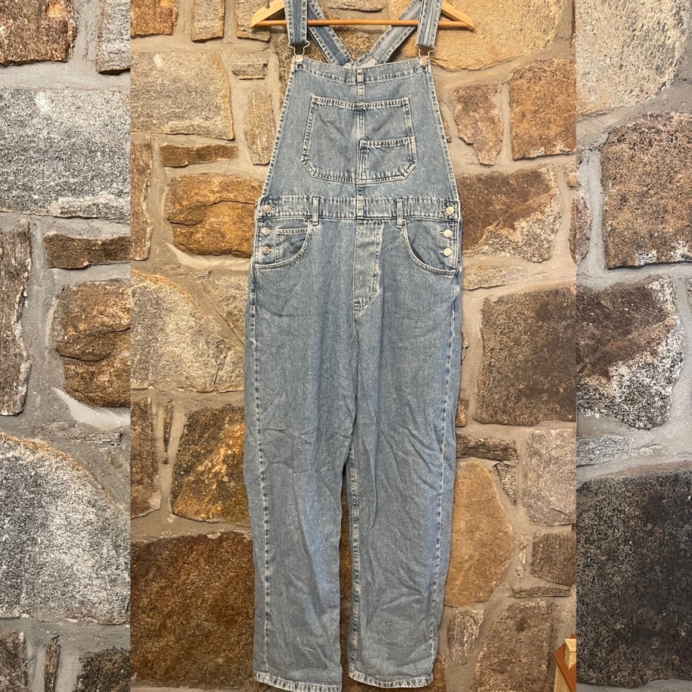 Denim overalls
